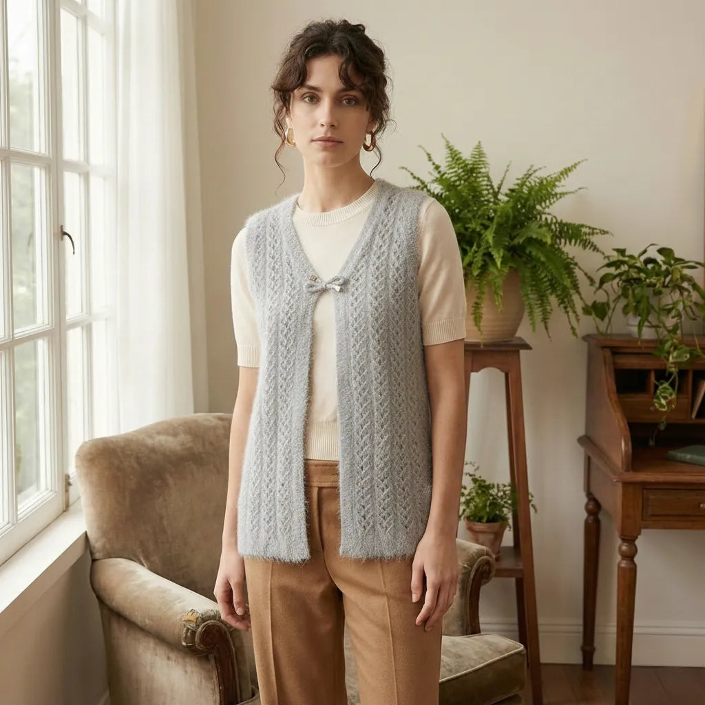 Simli Yumoş Anne Yeleği